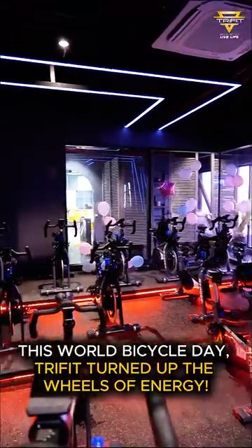 Celebrate World Bicycle Day, TriFit turned up the energy in our Torque Studio with a special spinning class like no other